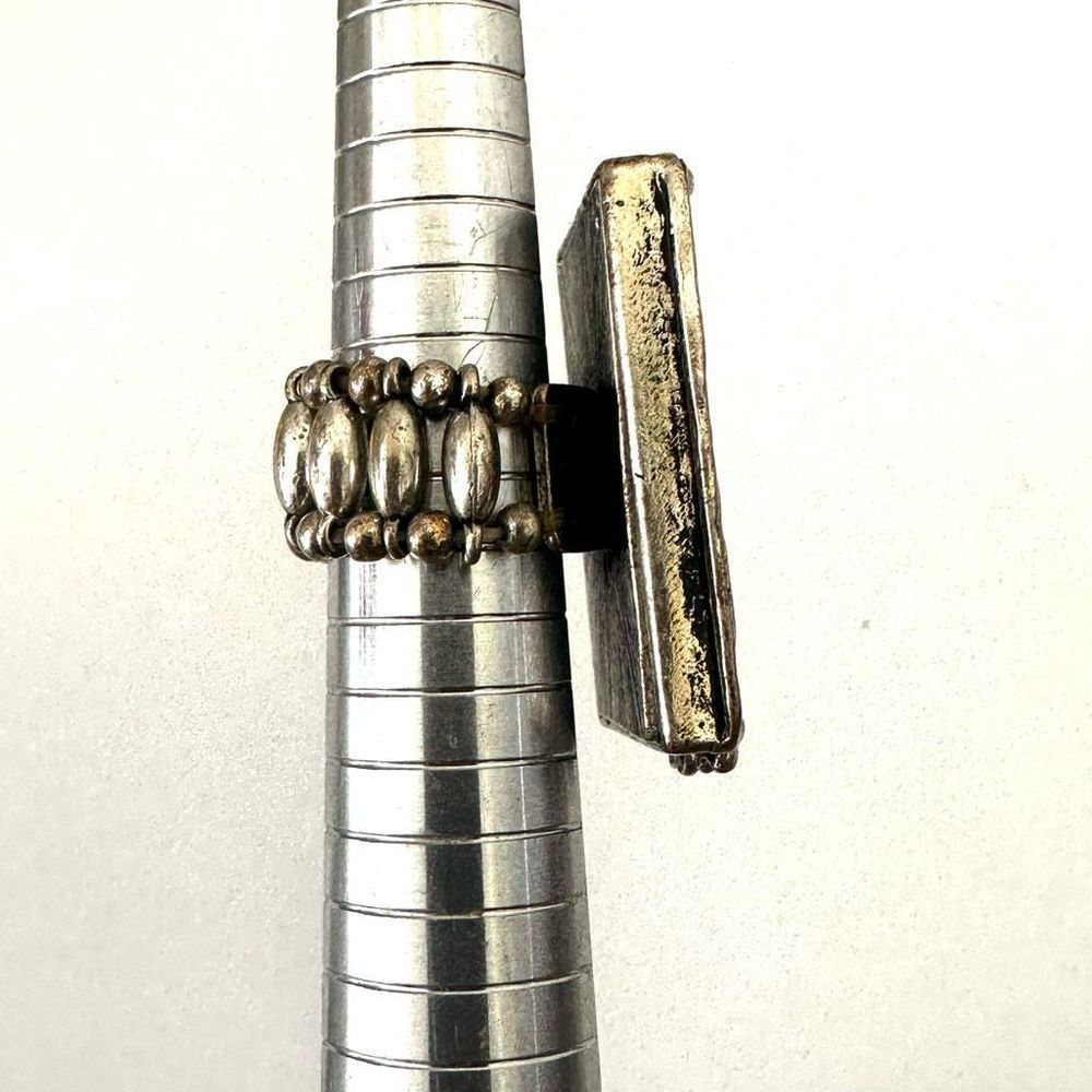Silver Peace Sign Ring - Picture 6 of 9
